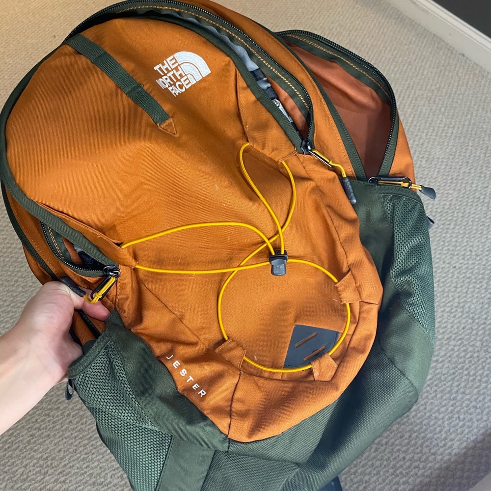 The North Face Orange Jester Backpack